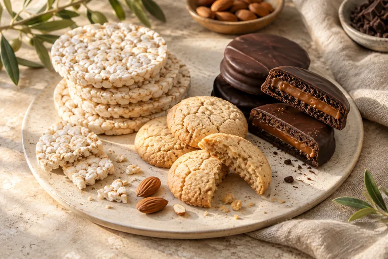 Selección ilustrativa de productos sin gluten